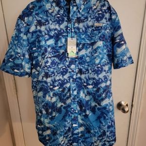 Nwts mens size medium Ocean+Coast fishing shirt